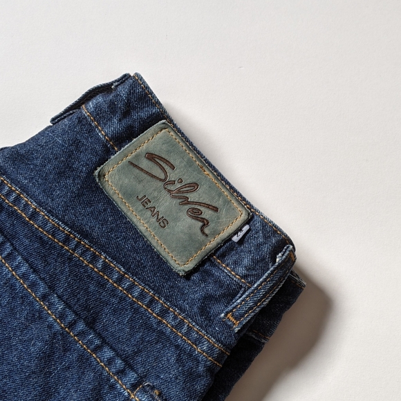 Silver High-Waisted Jeans - Picture 4 of 4